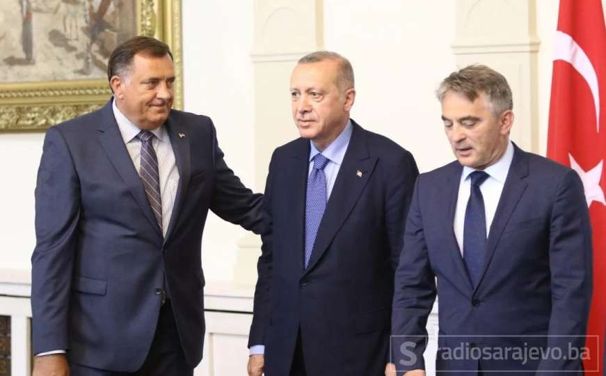 Poznato o čemu je Erdogan razgovarao s članovima Predsjedništva BiH
