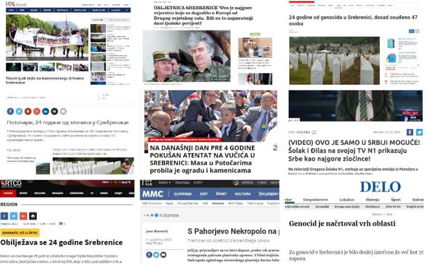 Hrvatski mediji o genocidu, srbijanski o zločinu i napadu na Vučića