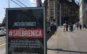 Grad Lausanne odao počast žrtvama genocida u Srebrenici