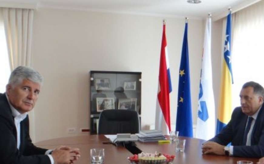 Čović i Dodik u Mostaru razgovarali o aktualnoj političkoj situaciji 