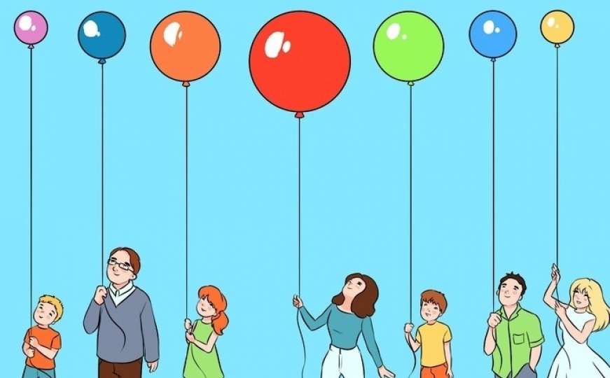 Mozgalica: Koji balon je najdalje od plafona? 