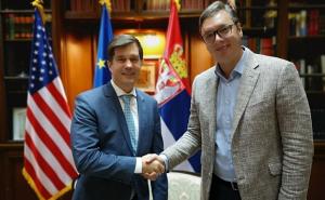 O čemu su razgovarali: Vučić se sastao s američkim ambasadorom u BiH