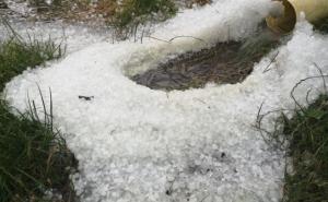 Oluje u Hrvatskoj: Padao grad veličine lješnjaka
