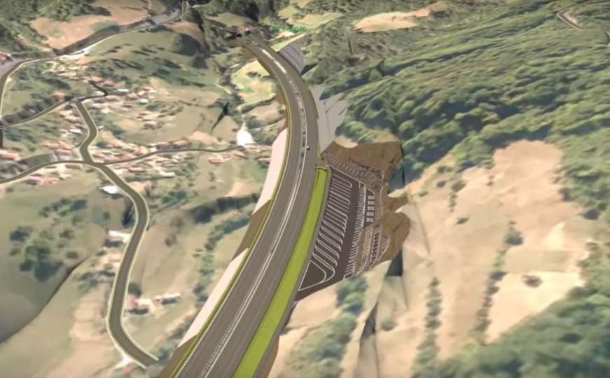 Koridor 5c: Evo kako bi trebala izgledati dionica autoputa Tarčin - tunel Ivan