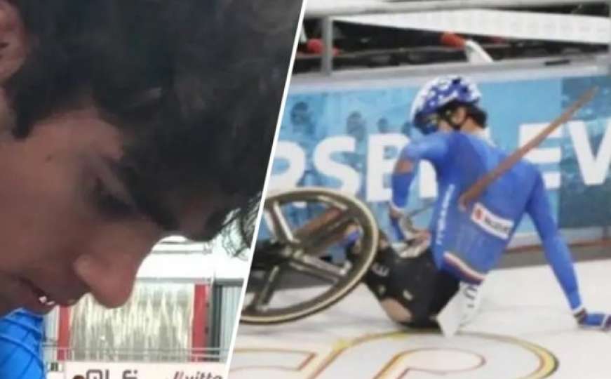Biciklista teško povrijeđen nakon što ga je probio dio staze tokom utrke