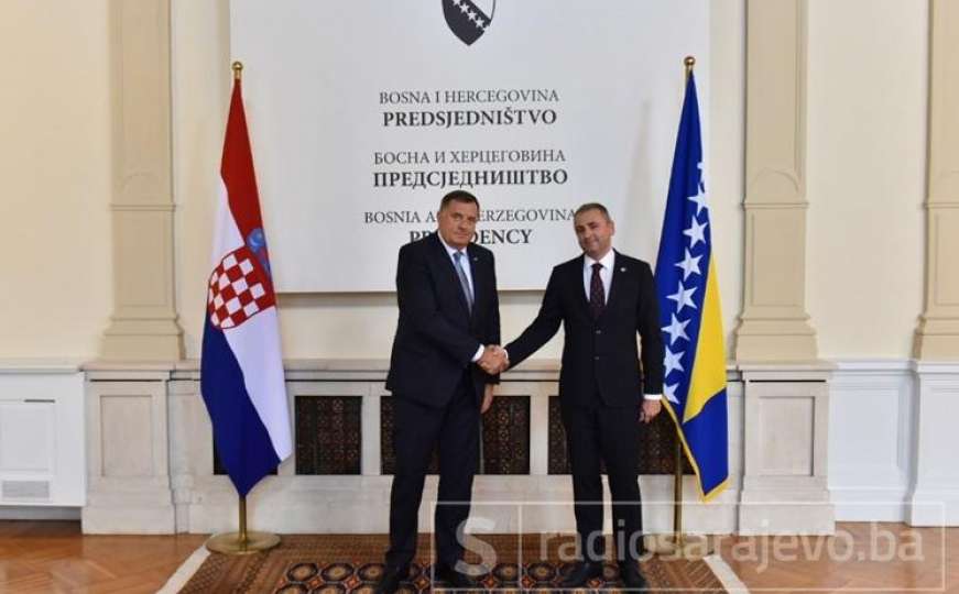 Dodik primio akreditivna pisma novoimenovanog ambasadora Hrvatske u BiH
