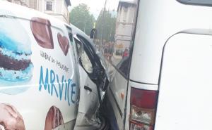 Oglasili se iz 'Centrotransa' povodom saobraćajne nezgode u centru Sarajevu