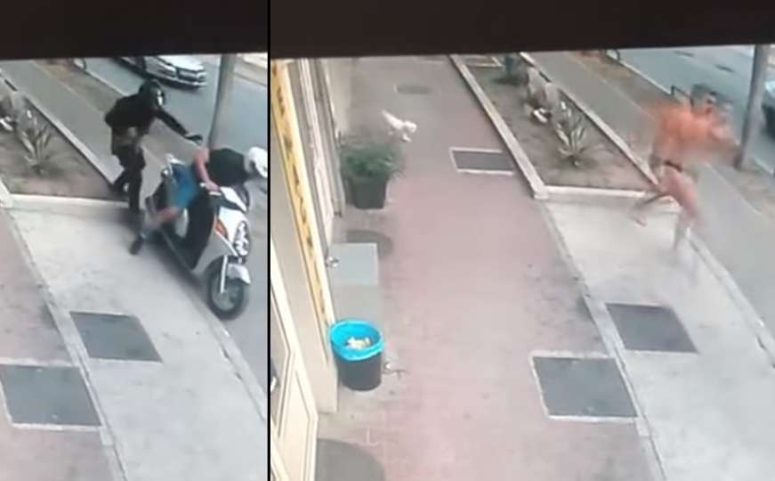 I maltezer jurio za razbojnicima: Objavljen snimak pljačke mjenjačnice u Solinu