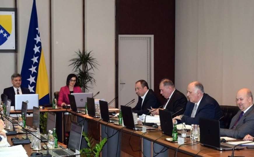 Vijeće ministara BiH usvojilo odluku o privremenom finansiranju