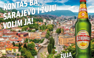 Grad Sarajevo zvijezda je nove Žujine kampanje: "Kontaš ba, Sarajevo i Žuju volim ja"