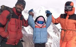 Ima 10 godina i osvojila je planinski vrh od 7.000 metara