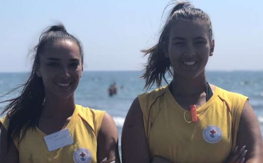 Crnogorski "Baywatch": Dvije djevojke motre na kupače u Ulcinju