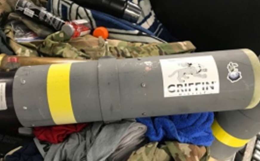 Amerikanac u koferu nosio raketni bacač: Tvrdio da je to 'suvenir iz Kuvajta'