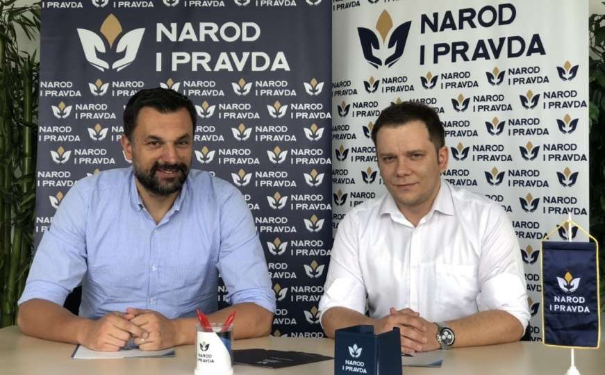 Toni Vukadin novi član Naroda i pravde: Zajedno ćemo nastaviti borbu za bolju BiH