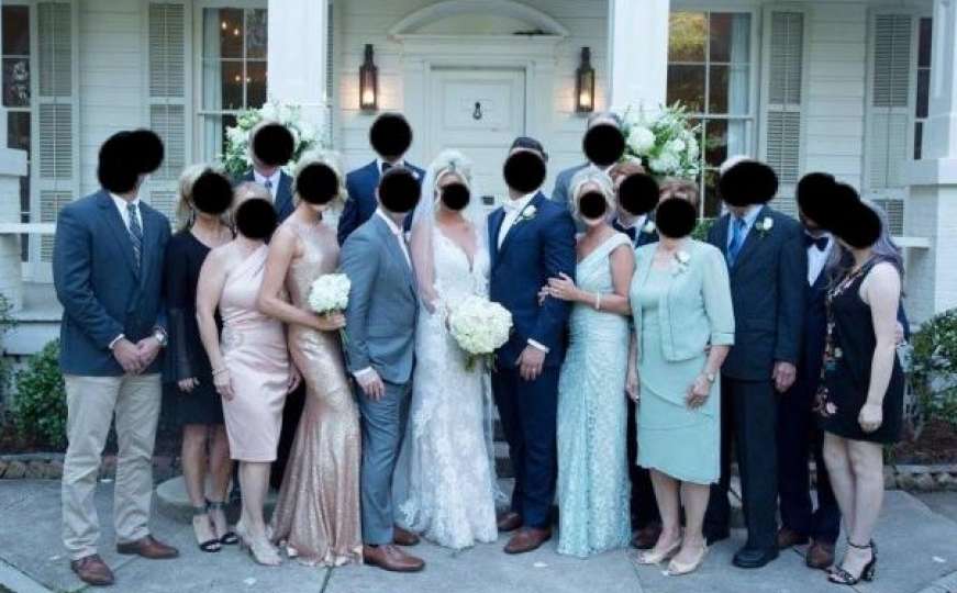 Svekrva na svadbi u bijeloj haljini: Imala istu i frizuru kao mlada
