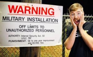 Popularni Youtuber proveo 24 sata u tajnoj vojnoj bazi: Evo kako je prošao 