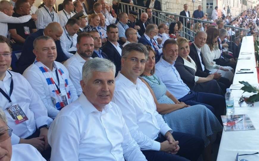 Dragan Čović se pohvalio: Zajedno s Plenkovićem i Grabar-Kitarović na Sinjskoj alci