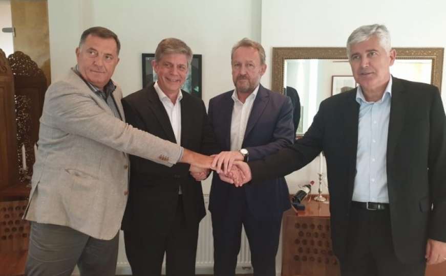 Izetbegović, Dodik i Čović potpisali Principe za formiranje vlasti