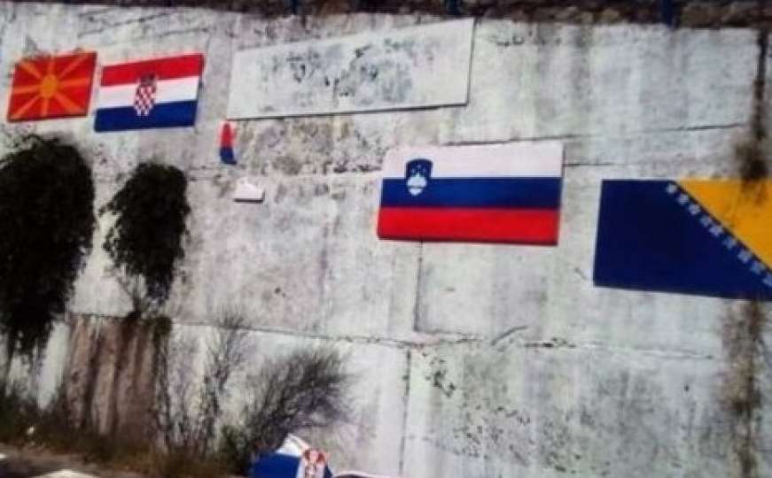 Crna Gora: U Baru uništena zastava Srbije
