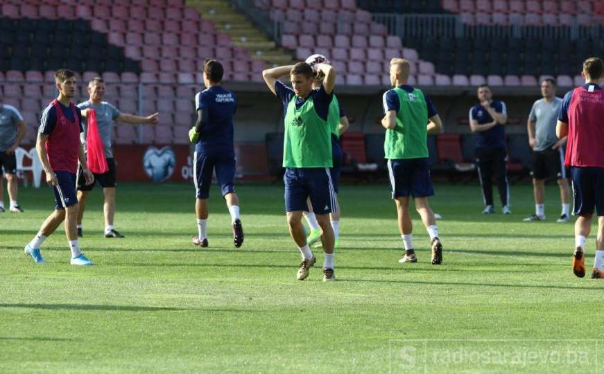 Bjelorusi trenirali pred utakmicu sa Sarajevom: Evo kojih 11 će izvesti Baga 