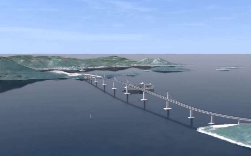 Radovi napreduju velikom brzinom: Završena jedna četvrtina Pelješkog mosta