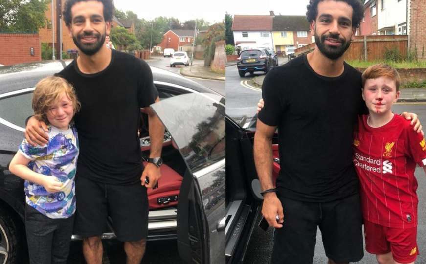 Dječak razbio nos trčeći za Salahom, a reakcija popularnog fudbalera oduševila