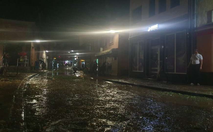 Poplava nakon kiše: Zašto je Goražde jučer izgledalo poput Venecije