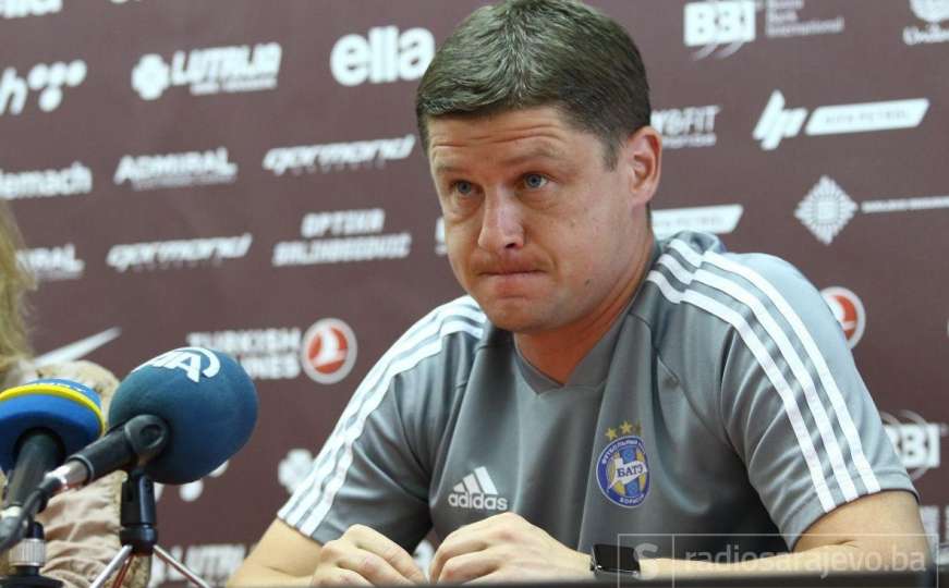 Trener BATE Borisova otkrio čega se pribojava sutra protiv FK Sarajevo