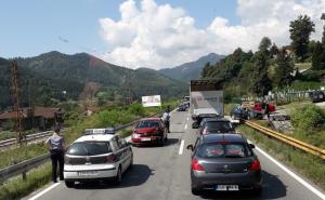 Četiri osobe povrijeđene u lančanom sudaru kod Žepča 