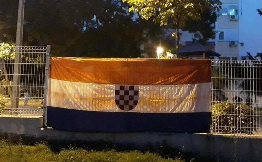 Ustaška zastava izazvala negodovanje stanovnika Splita, ali je niko nije sklonio