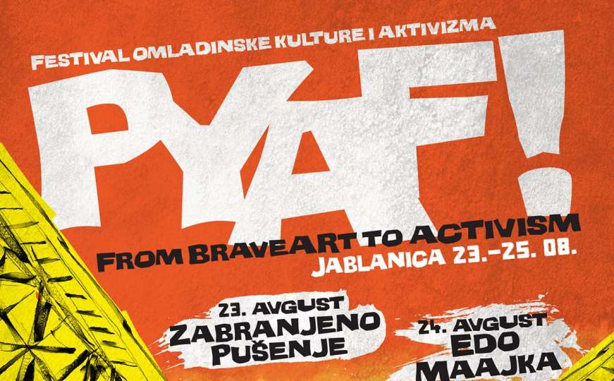 Odabrani umjetnici i demo bendovi na PYAF-u u Jablanici