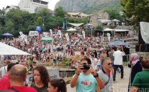 Pogledajte atmosferu iz Mostara, Cliff Diving će gledati 20.000 gledalaca 
