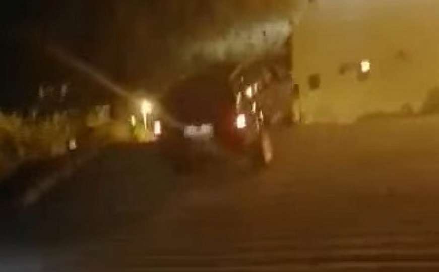 Splićanin se automobilom popeo uz stepenice na Poljudu, a snimak postao viralni hit