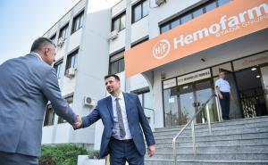 Radojičić u posjeti Hemofarmu: Potrebno nam je još ovako uspješnih preduzeća
