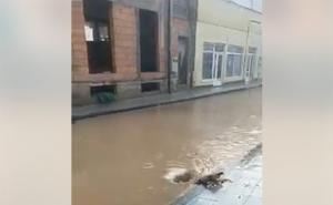 Goražde ponovo pod vodom, ulice poplavljene