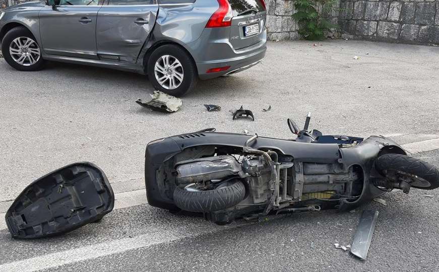 Još jedna nesreća u Mostaru: Teže povrijeđen vozač motocikla
