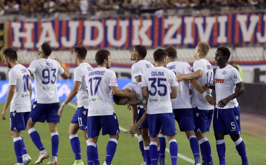 Nakon više od tri godine: Hajduk srušio Dinamo i preuzeo vrh tabele HNL-a