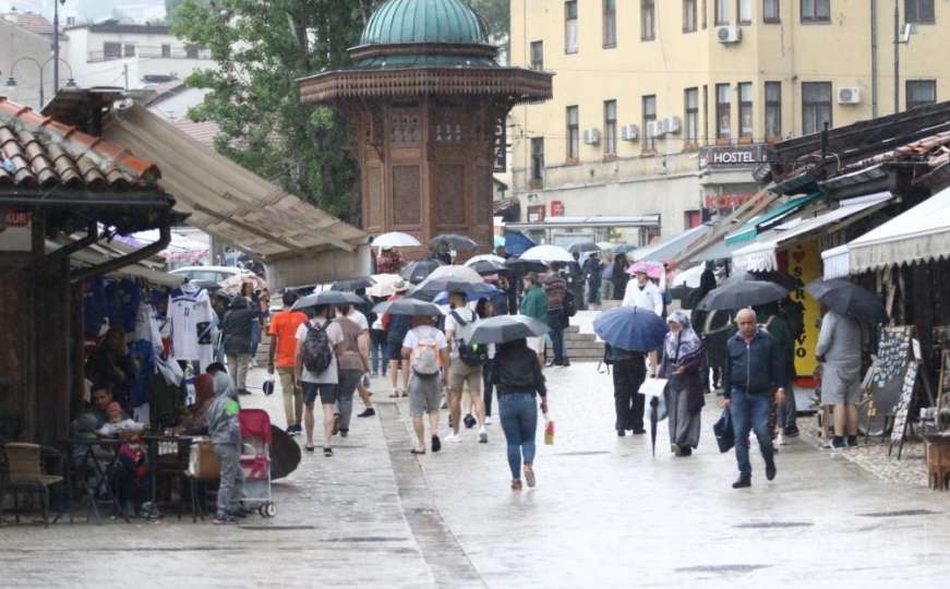 U Bosni i Hercegovini danas se očekuje nestabilno vrijeme