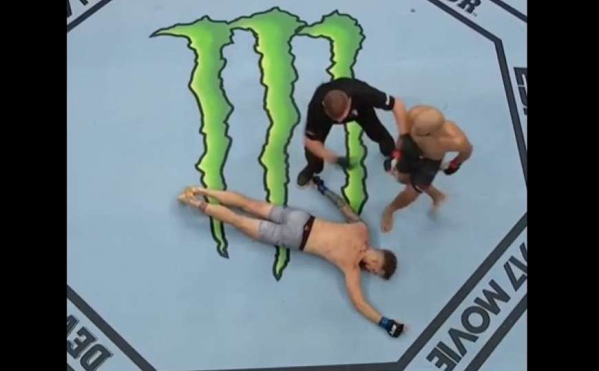 Brutalan nokaut Marokanca Ottmana Azaitara na UFC priredbi u Abu Dhabiju