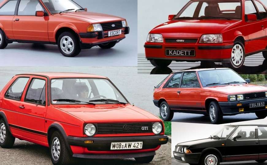 GTI, GSi, XR3: Podsjećanje na 5 najboljih kompaktnih sportskih modela '80-ih