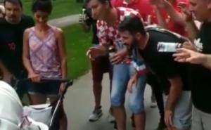 Hrvatski navijači u Slovačkoj uspavljivali bebu, suze radosnice majke sve govore