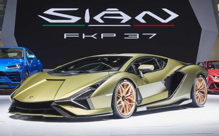 Počast F. Piëchu u Frankfurtu: Sián FKP 37 je najbrži Lamborghini u historiji
