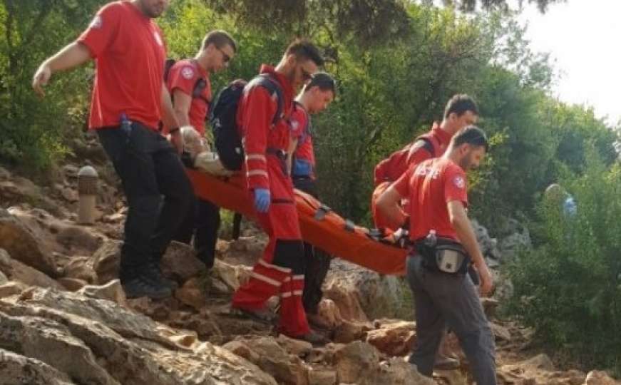 Na brdu kod Međugorja pronađena teško povrijeđena turistkinja 