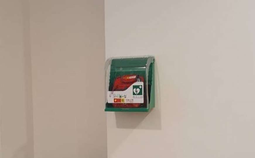 Peti defibrilator postavljen u Vijećnici: Uređaj kojim možete spasiti život