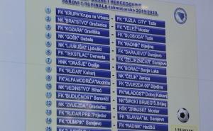 Zanimljivi dueli šesnaestine finala Kupa BiH 