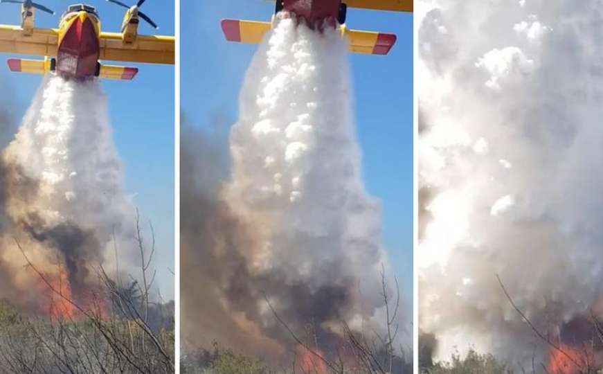 Kanader ispustio 5 kubika vode na vatrogasce: "Molio sam Boga da ostanem živ"