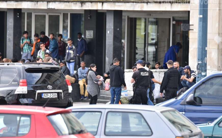 Migrant u Sarajevu napao policijsku patrolu