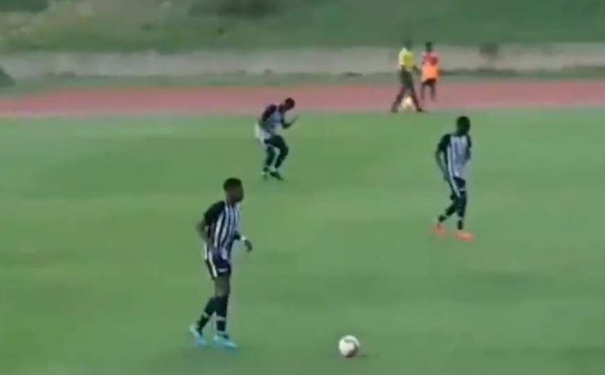 Snimak: Četvoricu mladih fudbalera pogodila munja