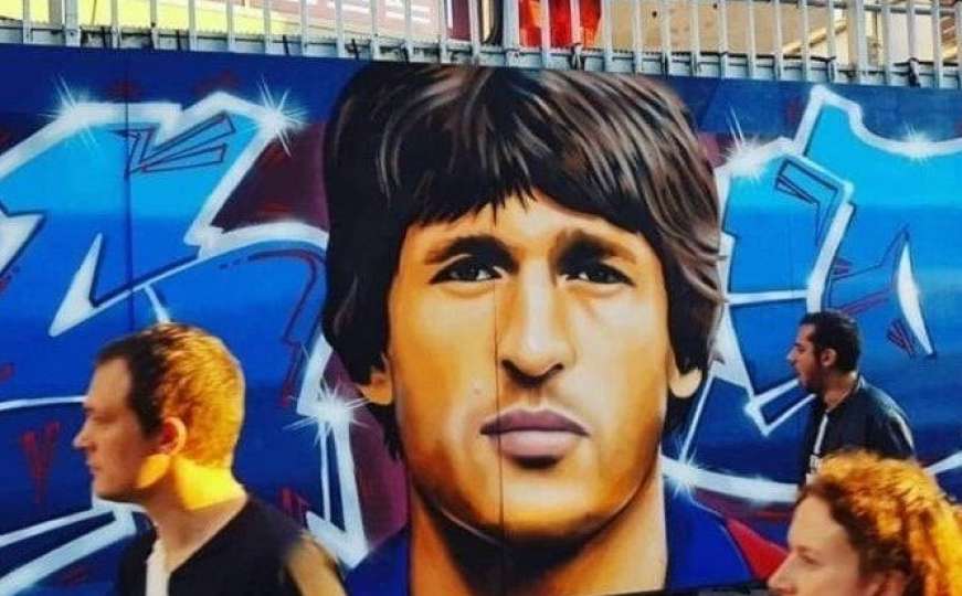 Papetov lik osvanuo na muralu na Zidu legendi PSG-a