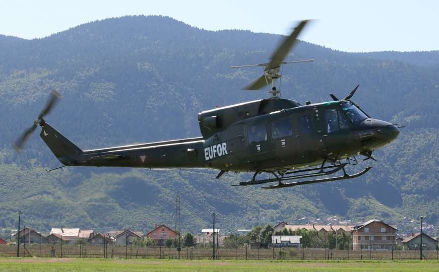 EUFOR-ov helikopter spasio planinarku kod Mostara